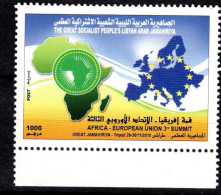 Libye 28.11.2010; Africa-European Summit, Michel-N° 3011, MNH, Neuf ** - Libyen