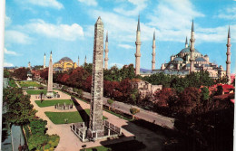 TURQUIE - Sultan Ahmet Camii Ve Aya Sofya - Carte Postale - Turquie