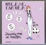 MAXI 45 TOURS MYLENE FARMER DESSINE-MOI UN MOUTON - POLYDOR 587 919 1 En 2000 - 45 Rpm - Maxi-Single