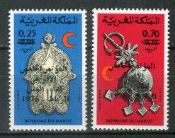 Marruecos 1976. Yvert 781-82 ** MNH. - Morocco (1956-...)