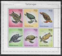 GUINEE BISSAU  Feuillet  N° 3559/64   * * ( Cote 18.50e )  Tortues - Turtles