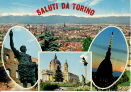 Torino, Vedutine- Viag. 1978 - Mehransichten, Panoramakarten