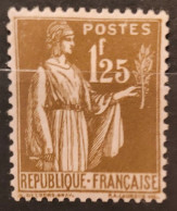 FRANCE - 1932 N° 287 Neuf * Avec Trace Discrète (voir Scan) - Neufs