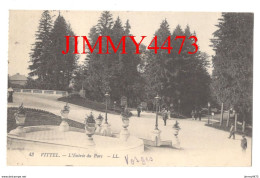 CPA - VITTEL En 1911 - L' Entrée Du Parc ( Allées Bien Animées ) N° 43 - L L - Vittel