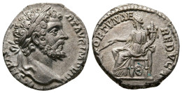 Septimius Severus (AD 193-211). AR Denarius (17 Mm, 2.81 G). Rome, A.D. 196-197. - IMP VIII - The Severans (193 AD Tot 235 AD)