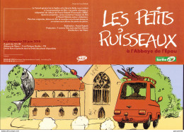 RABATE : Carte Invitation à Abbaye De L'EPAU Pour PETITS RUISSEAUX - Postcards