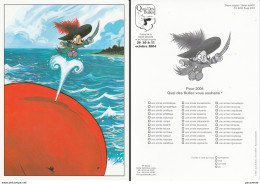 SUPIOT : Carte Vœux SALON ST MALO 2004 - Tarjetas Postales