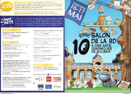 Depliant HERENGUEL Salon BD ROUBAIX 2015 - Autres & Non Classés