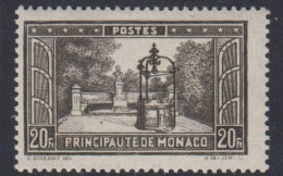 Monaco  N° 134 *    - Cote  :  215 € - Ungebraucht