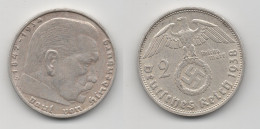 + ALLEMAGNE  +  2 MARK 1938 D  + - 2 Reichsmark
