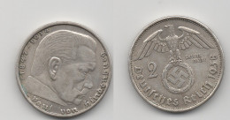 + ALLEMAGNE  +  2 MARK 1938 B  + - 2 Reichsmark