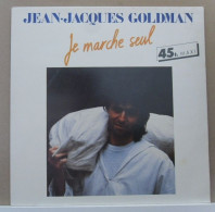 MAXI 45 TOURS JEAN-JACQUES GOLDMAN JE MARCHE SEUL - EPIC A 12 6294 En 1985 - 45 Rpm - Maxi-Singles