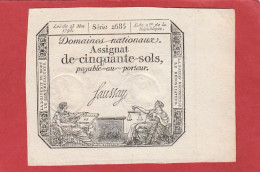 Assignat De Cinquante Sols - Série 2685 - Assegnati