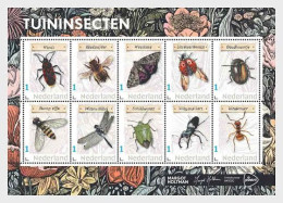 The Netherlands / Nederland - Postfris / MNH - Sheet Insects 2024 - Nuovi