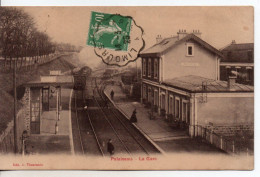 Carte Postale Ancienne Palaiseau - La Gare - Chemin De Fer - Palaiseau