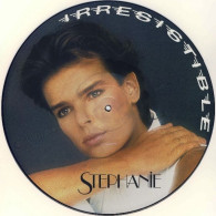 MAXI 45 TOURS PICTURE DISC STEPHANIE DE MONACO OURAGAN - CARRERE P 388 En 1986 - 45 Rpm - Maxi-Singles