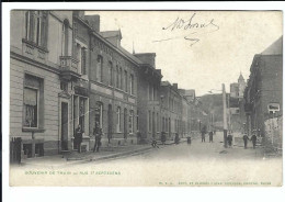 THUIN  RUE T'SERTEVENS  1906 - Thuin