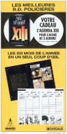 VANCE : Flyer Agenda  ( XIII ) - Andere & Zonder Classificatie