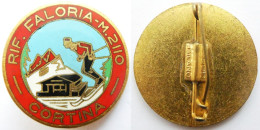 Spilla Distintivo Smaltato - Rifugio Faloria Cortina M. 2110 - Other & Unclassified