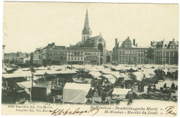 St.-Nicolaas , Donderdaagsche Markt - Sint-Niklaas
