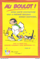 GASTON LAGAFFE : Flyer AU BOULOT Pour Cfi - Franquin