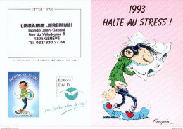 GASTON LAGAFFE : Calendrier DALIX 1993 - Franquin