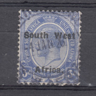 South West Africa 1924 - Overprinted 3d.single, (e-721) - Afrique Du Sud-Ouest (1923-1990)