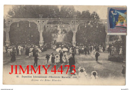 CPA - MARSEILLE - Exposition Internationale D'électricité 1908 - Avenue Des Robes Blanches - N°48 - Baudouin Vincent - Mostra Elettricità E Altre