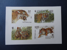 Russia 1993 WWF Tigers Prof RRR - Ungebraucht