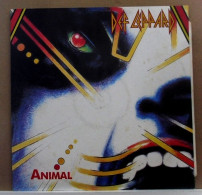 MAXI 45 TOURS DEF LEPPARD ANIMAL - MERCURY 888 736-1 En 1987 - 45 G - Maxi-Single