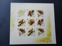 Russia 2004 WWF Wolverine Imperf Proof MS VF - Unused Stamps