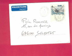 Lettre De 2000 Pour La France - YT N° 738 - Cétacé - Epaulard - Storia Postale