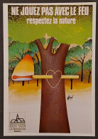 Carte Postale - Affiche Pour La Prévention Rurale (1976) Illustration : Foré (signature Au Dos) - Fore