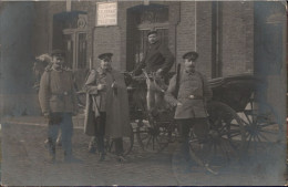 ! Foto Ansichtskarte Aus Jemappes B. Mons, 1914, Feldpost, Photo Militär, Telegraaf, Telegraphenamt, Militaria, 1.WK - Mons