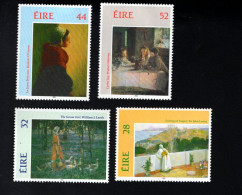 1993952354 1992 SCOTT 887 890  (XX) POSTFRIS MINT NEVER HINGED - IRISH IMPRESSIONIST PAINTINGS - Neufs