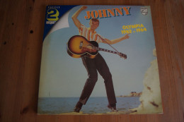JOHNNY HALLYDAY OLYMPIA 1962 ET 1964 DOUBLE LP  VALEUR+  VARIANTE - Rock
