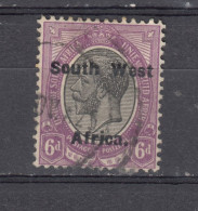 South West Africa 1924 - Overprinted 6d.single, (e-723) - Südwestafrika (1923-1990)