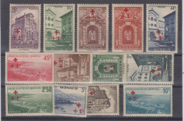 Monaco  Série N° 200 à 214 *  ( Manque 207 Et 208 )  - Cote  :  170 € - Unused Stamps