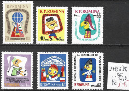 ROUMANIE 1733 à 38 ** Côte Côte 5.50 € - Unused Stamps