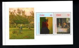 1993953116 1992 SCOTT 890A  (XX) POSTFRIS MINT NEVER HINGED - IRISH IMPRESSIONIST PAINTINGS BOOKLET PANE - Ungebraucht