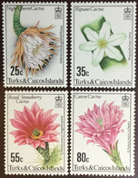 Turks & Caicos 1981 Flowering Cacti MNH - Sukkulenten