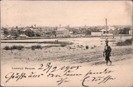 ! Alte Ansichtskarte Aus Lourenço Marques, Mosambik, 1905 Gelaufen Nach Glauchau In Sachsen - Mozambique