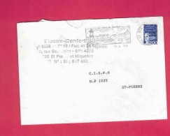 Lettre De 2000 Pour SPM - YT N° 664 - Seul Sur Lettre - Flamme " La France En Amérique Du Nord " - Covers & Documents