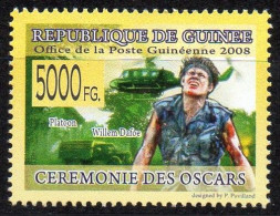 GUINEA - 1v - MNH - Platoon - Willem Dafoe - Helicopter - Film - Kino - Oscars - Ciné - Films Helicopters - Cinema