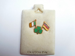 Beau Pin's En EGF , Drapeau Irlande - Allemagne , Eire - Germany , Ireland - Deutschland - Cities