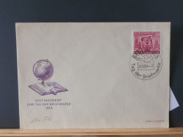 106/745     FDC  DDR 1954   NR. 445 - 1950-1970