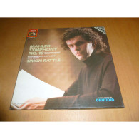 SIMON RATTLE / BOURNEMOUTH SYMPHONY ORCHESTRA Symphony No.10 MAHLER Coffret 2 Disques EMI SLS 5206 UK 1980 - Classica