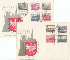 FDC POLAND 1209-1217 - FDC