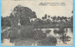 Afrique Occidentale-Guinée-1910-Konakry-Chaussée De Toumbo-Timbre "Guinée Franç-Berger Pulas 5c YT 21"-Cachet "Paquebot" - Guinée Française