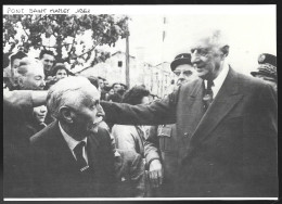 1990  --  VISITE DU GENERAL DE GAULLE A PONT SAINT MAMET EN 1961 . 4A720 - Zonder Classificatie